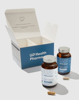 Dwufazowy suplement diety wspierający kobiety w okresie menopauzy UP Menopauza+ UP Health Pharma - 3