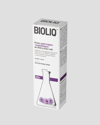 Krem ujędrniająco-wygładzający do skóry oczu i ust 45+ Bioliq - 2