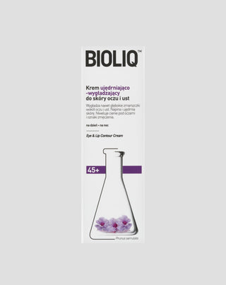 Krem ujędrniająco-wygładzający do skóry oczu i ust 45+ Bioliq - 1