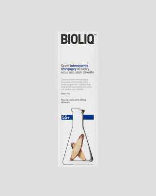 Krem intensywnie liftingujący do skóry oczu, ust, szyi i dekoltu 55+ Bioliq - 1