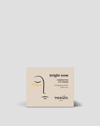 Korygująco-rozświetlający krem Bright Now pod oczy 15 ml Resibo - 3