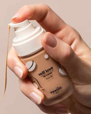 Naturalny i ekologiczny krem BB Self Love do twarzy w odcieniu Natural Beige 30 ml Resibo - 2