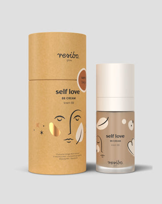 Naturalny i ekologiczny krem BB Self Love do twarzy w odcieniu Sunny Beige 30 ml Resibo - 2