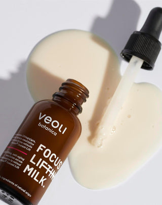 Liftingujące serum anti-aging emulsyjne z bakuchiolem Focus lifting milk Veoli Botanica - 2