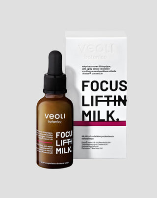 Liftingujące serum anti-aging emulsyjne z bakuchiolem Focus lifting milk Veoli Botanica - 1
