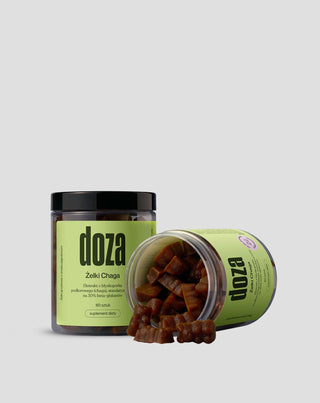 Żelki z ekstraktem z grzyba Chaga 60 szt. Doza - 2