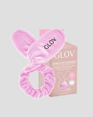 Opaska na włosy ułatwiająca pielęgnację w kształcie króliczych uszu Bunny Ears Pink Glov - 3