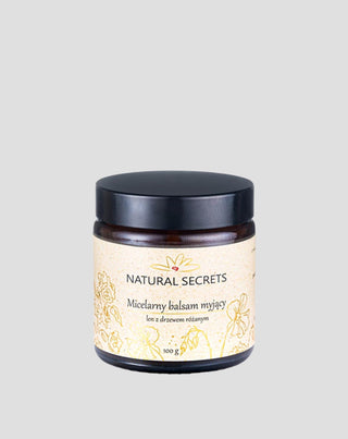 Balsam micelarny do demakijażu z masłem mango odpowiedni do cery wrażliwej Natural Secrets - 1