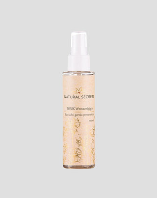 Tonik do twarzy z kwasem hialuronowym wzmacniający naczynka Natural Secrets - 1