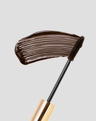 Maskara z odżywką 2w1 Eyegasm Brown stymulująca wzrost rzęs Paese - 2