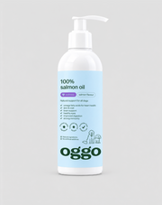 Olej z łososia dla psa Omega-3 EPA i DHA na serce, mózg i odporność Oggo 250 ml