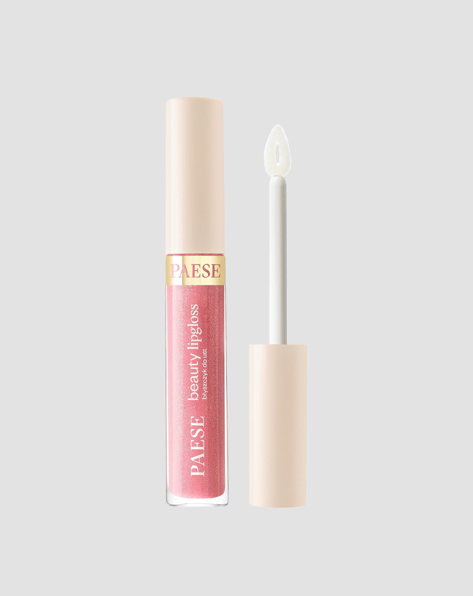 Pielęgnujący błyszczyk do ust z peptydami Beauty Lipgloss Paese - Berry Drizzle - 4