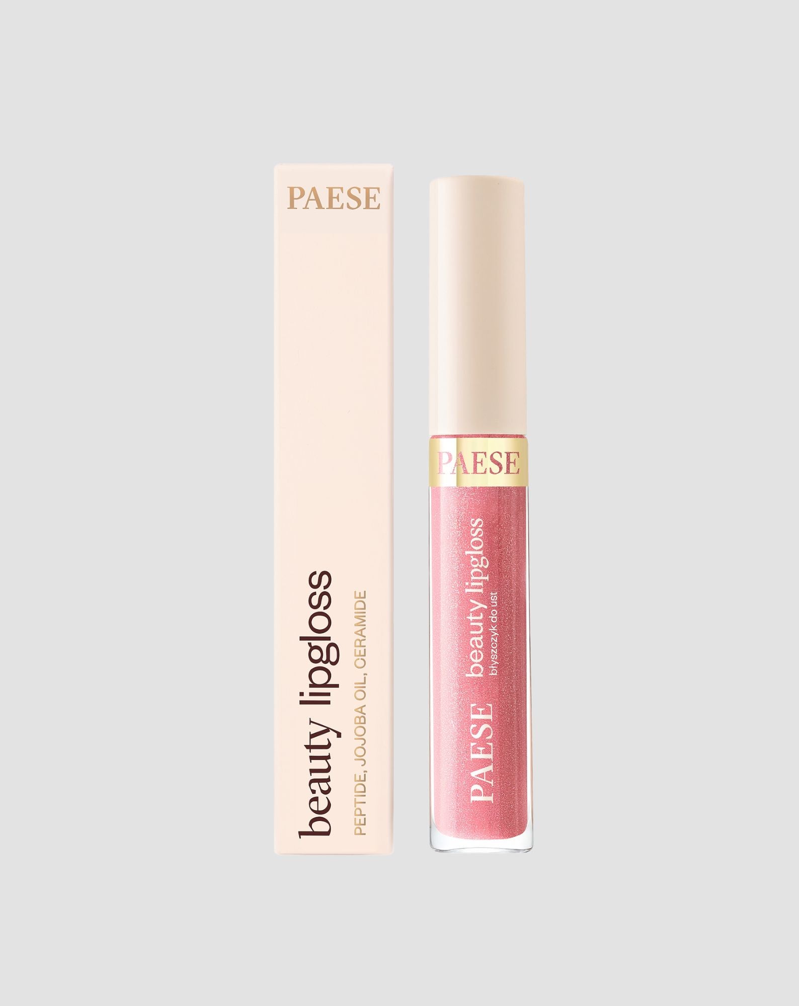 Pielęgnujący błyszczyk do ust z peptydami Beauty Lipgloss Paese - Berry Drizzle - 5