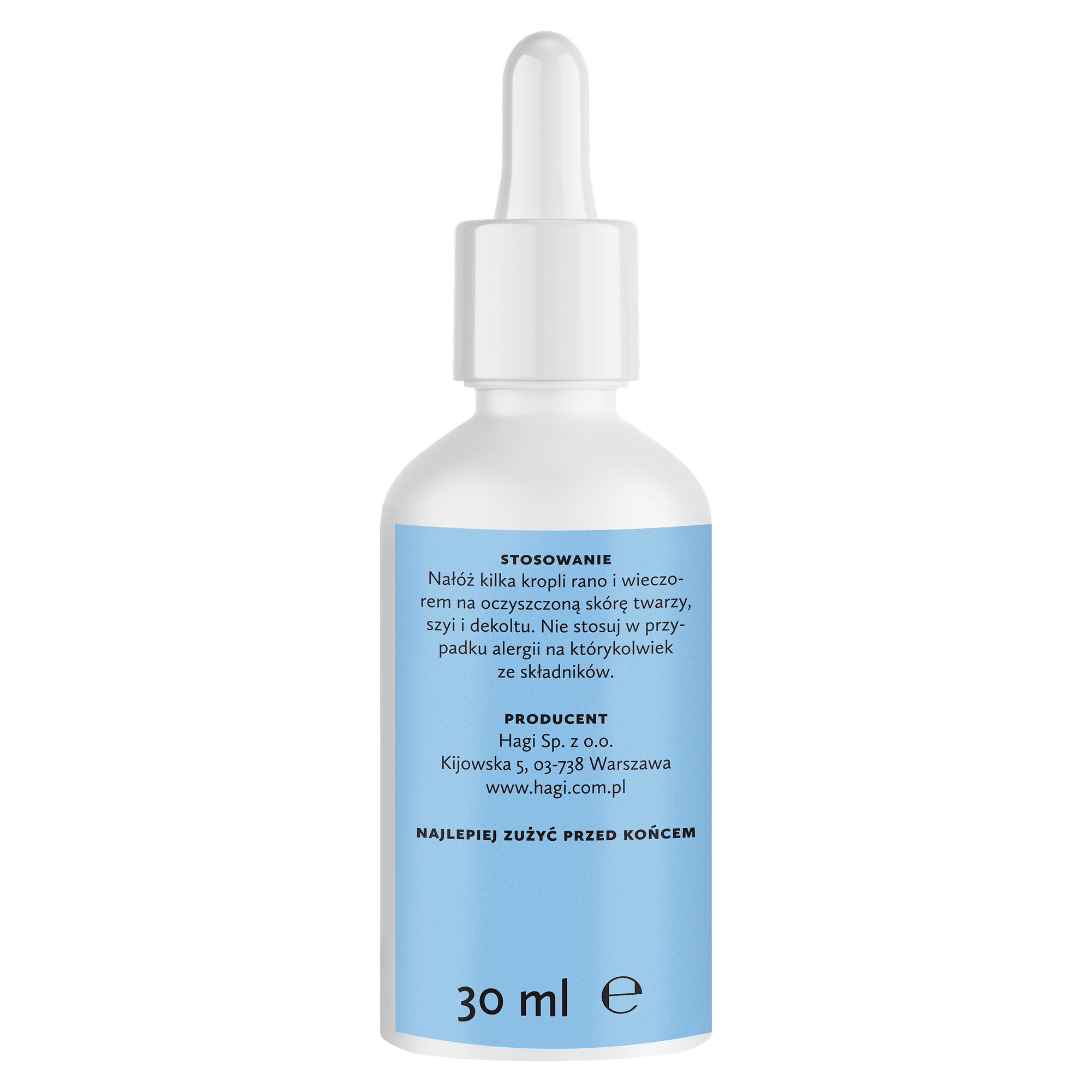 Serum smart D do cery suchej i odwodnionej z d-pantenolem Hagi - 3