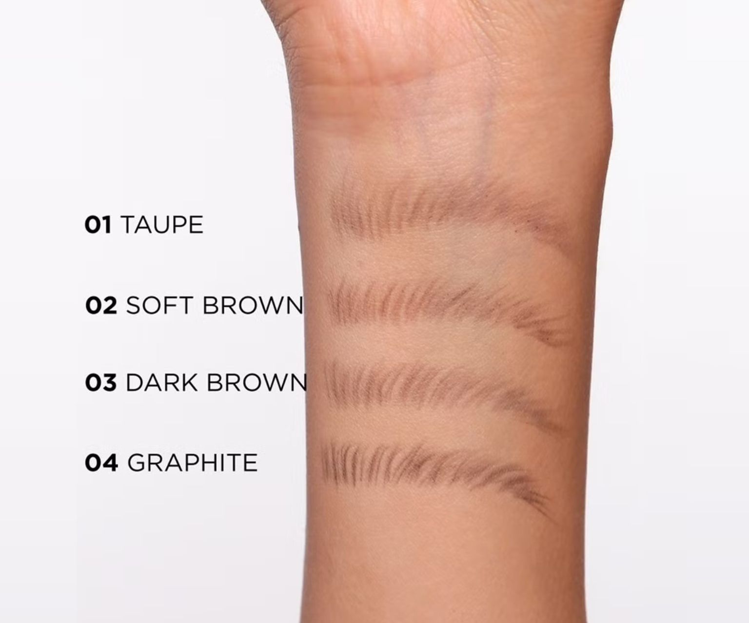 Ultraprecyzyjna modelująca kredka do brwi nr 02 soft brown Micro Precise Brow Pencil Eveline - 2