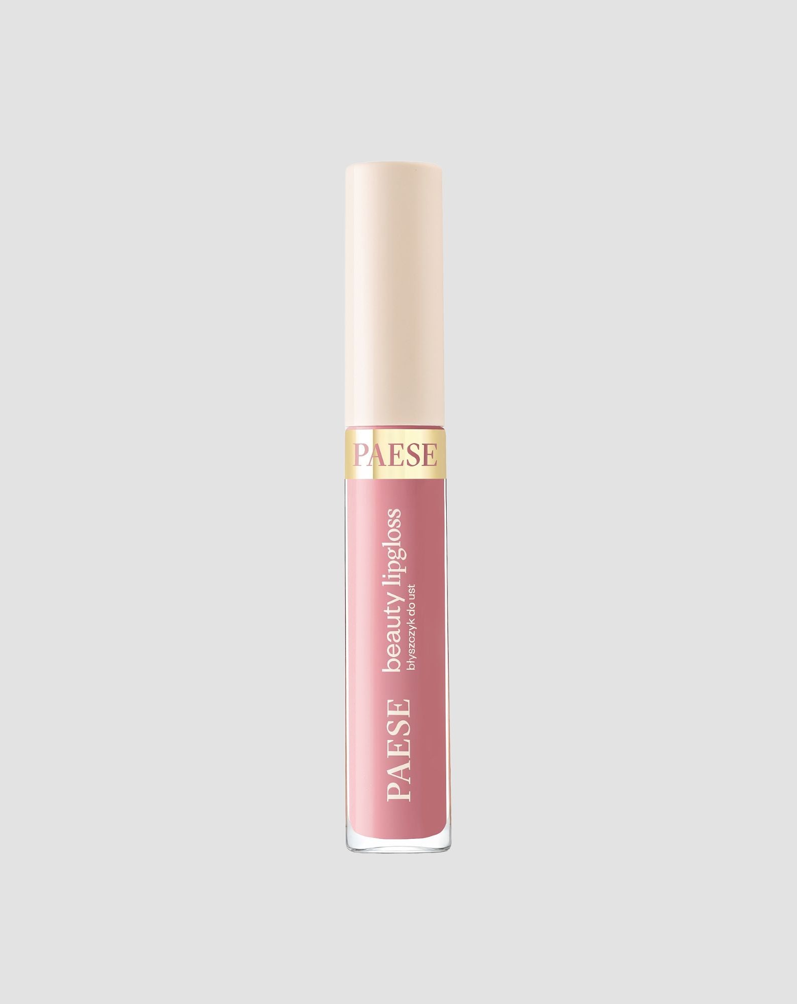 Pielęgnujący błyszczyk do ust z peptydami Beauty Lipgloss Paese - Raspberry Cream - 1