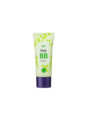 Odświeżający krem BB z filtrem SPF25 Aqua Petit z ekstraktem z zielonej herbaty do każdego rodzaju cery Holika Holika