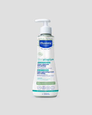 Krem uzupełniający lipidy z prebiotykiem Stelatopia+ Mustela 300 ml - 1