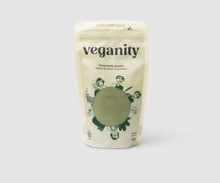 Młody jęczmień w proszku naturalne źródło białka roślinnego Veganity 150 g - 1