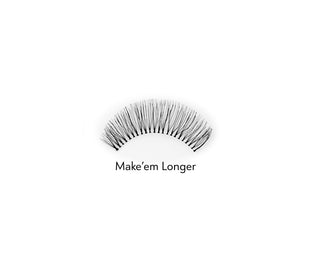 Sztuczne rzęsy 2d do wielokrotnego stosowania dające naturalny efekt Make&#39;em Longer Bamm!Lashes