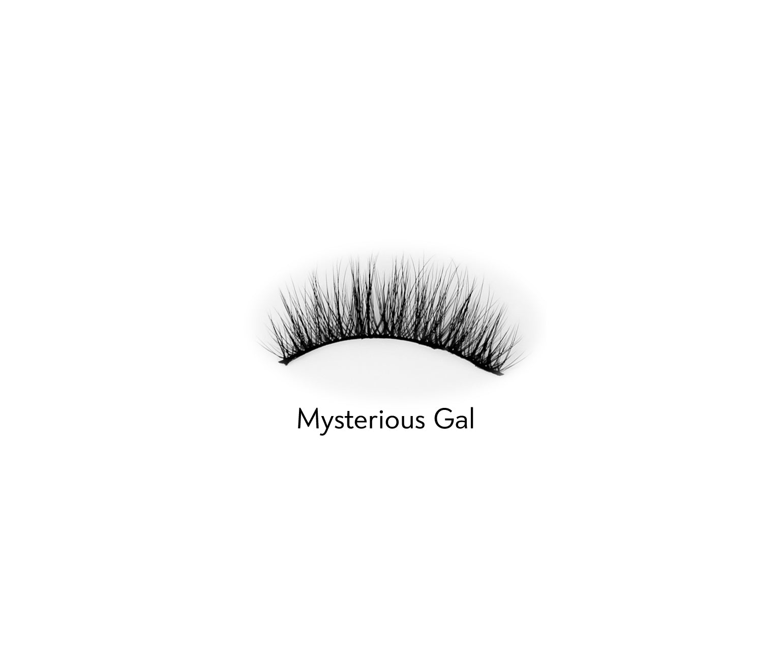 Sztuczne rzęsy na pasku 2d do wielokrotnego stosowania Misterious Gal Bamm!Lashes - 4