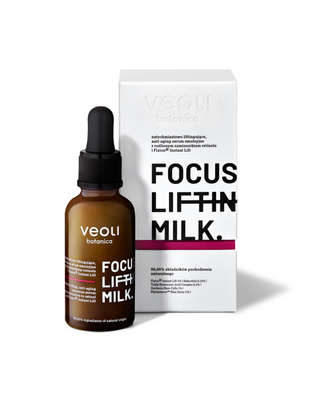 Liftingujące serum anti-aging emulsyjne z bakuchiolem Focus lifting milk Veoli Botanica