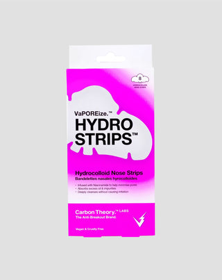 Plastry na nos usuwające nadmiar sebum z niacynamidem VaPOREise Hydro Strips Carbon Theory - 1