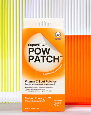 Plastry punktowe na przebarwienia z witaminą C SupaVit-C Pow Patch Carbon Theory_3 - 3