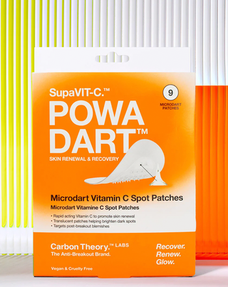 Plastry z mikroigłami na przebarwienia z witaminą C SupaVit-C Powa Dart Carbon Theory_3 - 3