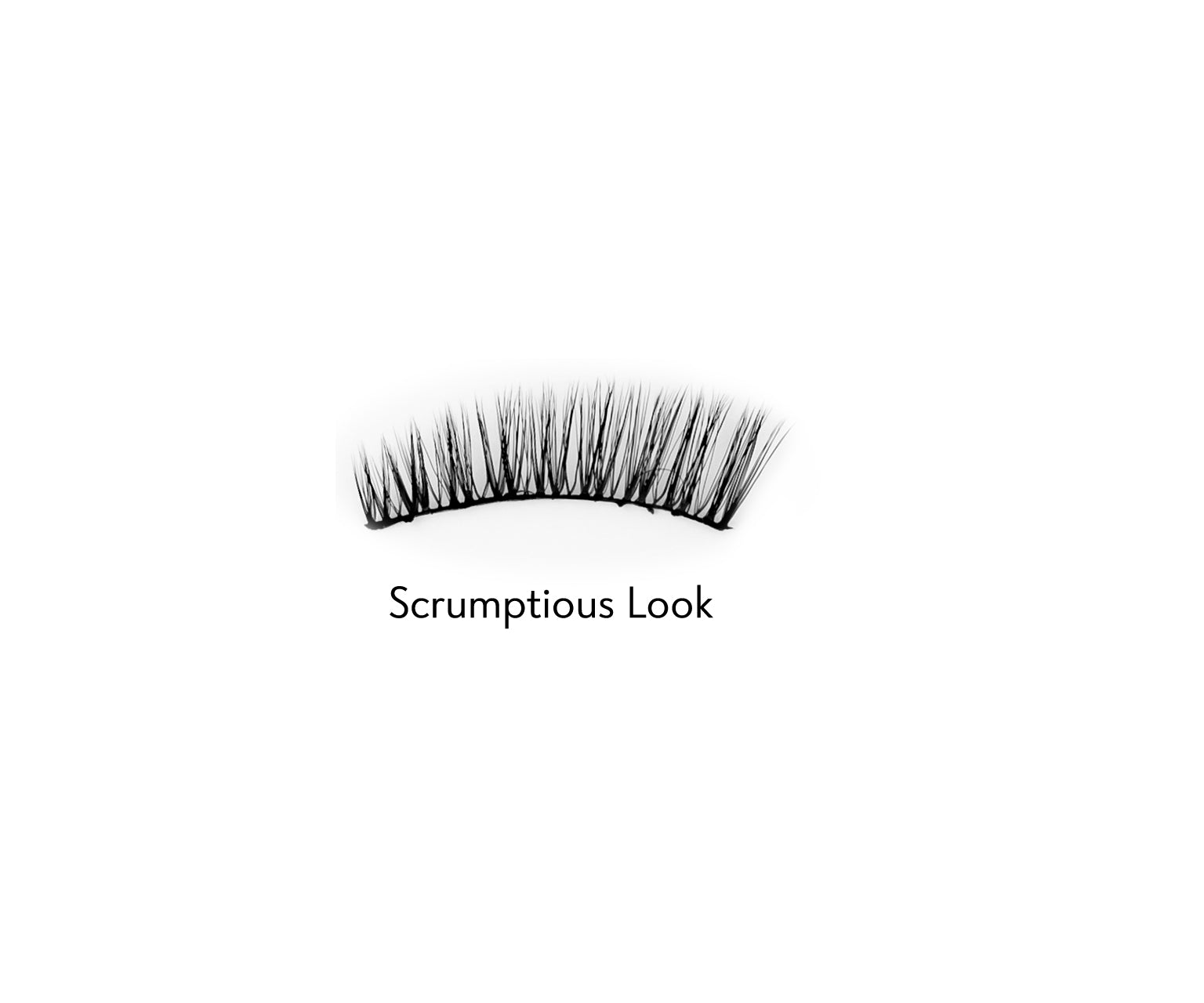 Sztuczne rzęsy na pasku 2d do wielokrotnego stosowania Scrumptious Look Bamm!Lashes - 4