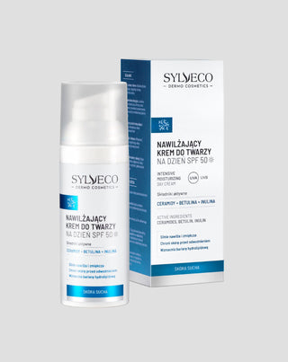 Intensywnie nawilżający krem na dzień z filtrem SPF 50 Sylveco Dermo - 3