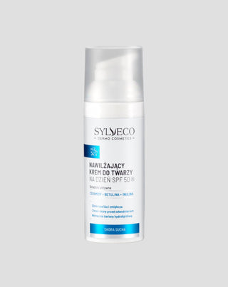 Intensywnie nawilżający krem na dzień z filtrem SPF 50 Sylveco Dermo - 1