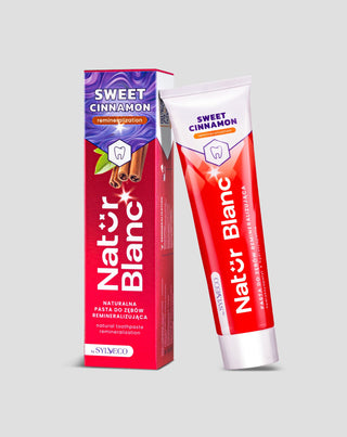 Pasta do zębów remineralizująca Sweet Cinnamon Natur Blanc - 3