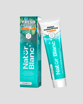 Pasta do zębów wrażliwych Fresh Eucalyptus Natur Blanc - 3