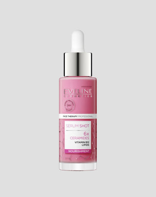 Serum Shot Kuracja odżywcza 6x ceramidy z wit. B12 do cery wrażliwej i przesuszonej Eveline - 1