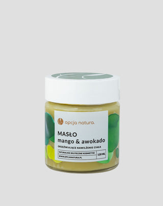 Masło do ciała do skóry suchej, zniszczonej i opalonej Mango & Awokado Opcja Natura - 1