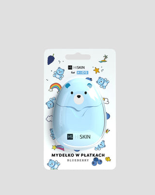 Mydełko w płatkach dla dzieci niebieskie Blueberry HiSkin for Kids 50 sztuk - 1