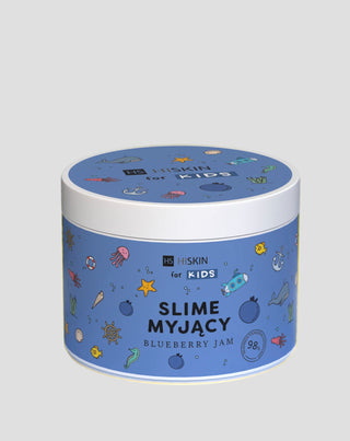 Slime dla dzieci do kąpieli niebieski Blueberry Jam HiSkin for Kids - 1