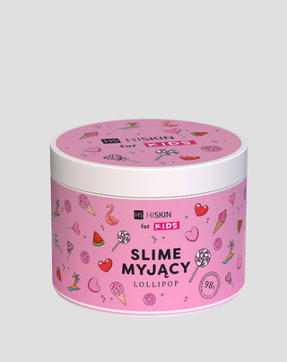 Slime dla dzieci do kąpieli różowy Lollipop HiSkin for Kids - 1