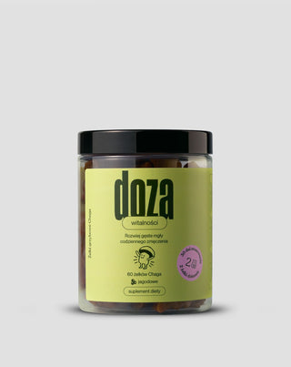Doza witalności Żelki z ekstraktem z grzyba Chaga 60 szt. Doza - 1