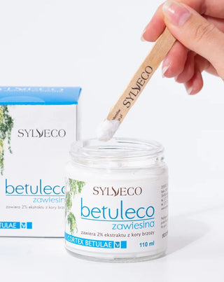Naturalna zawiesina z ekstraktem z kory brzozy na problemy skórne Betuleco Sylveco - 3