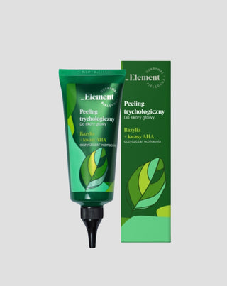 Trychologiczny Peeling oczyszczający do skóry głowy z ekstraktem bazylii i kwasem owocowym Element - 1