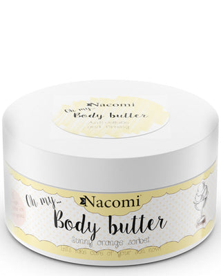 Regenerujące Masło Body Butter pomarańczowy sorbet do każdego rodzaju skóry Nacomi - 1