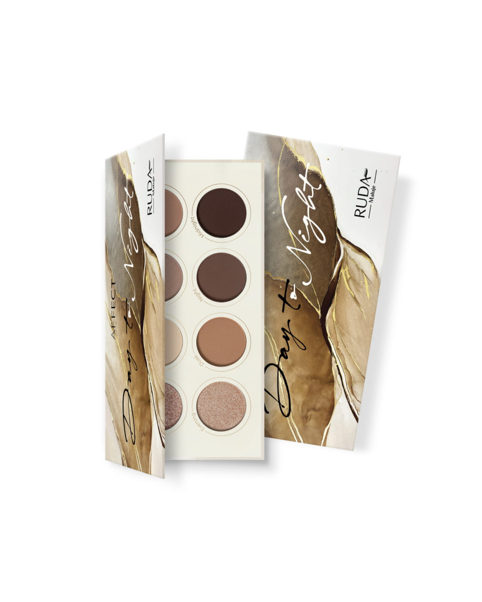 Paleta cieni do oczu Day to Night w odcieniach nude Affect - 3