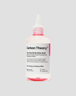 Tonik oczyszczający z olejkiem z drzewa herbacianego i kwasem cytrynowym Anti-Breakout Tonic Carbon Theory - 1