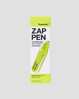 Roller punktowy na wypryski z 2% kwasem salicylowym Supacylic 2% Zap Pen Carbon Theory - 1