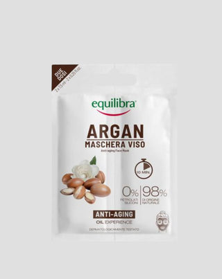 Arganowa przeciwstarzeniowa maseczka do twarzy z koenzymem Q10 Equilibra - 1