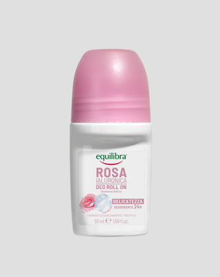 Różany dezodorant w kulce z kwasem hialuronowym Equilibra - 1