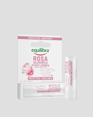 Różany balsam do ust z kwasem hialuronowym Equilibra - 1