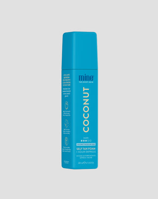 Nawilżająca i samoopalająca pianka Coconut Water Self Tan Foam z wodą kokosową TanExpert - 2